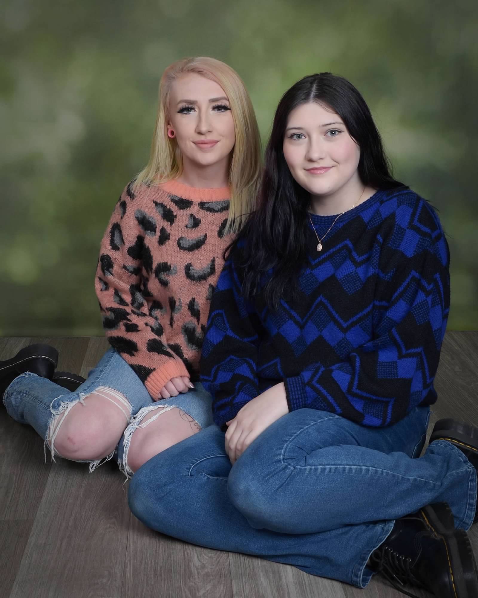 Katie and Olivia, owners of Ace of Maids